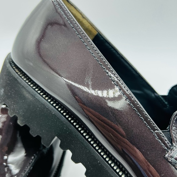 Paul Green Brown Patent Leather Women's Loafers Size 6.5 US - Picture 14 of 16